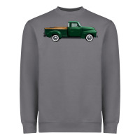 Storm western green truck right side view 1 Heavyweight Sweatshirt - FaDigitalArtStudio