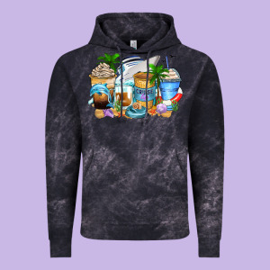 Cruise Life Coffee Cups Vintage Hoodie Designed By Zillion Design Studio