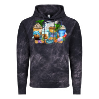 Cloud Black cruise life coffee cups Vintage Hoodie - Zillion Design Studio