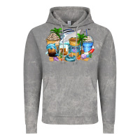 Cloud Rock cruise life coffee cups Vintage Hoodie - Zillion Design Studio