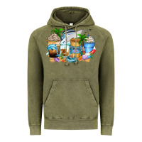 Vintage Olive cruise life coffee cups Vintage Hoodie - Zillion Design Studio