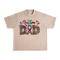 French Oak rainbow colors autism dad Urban Heavy Tee - AdoDesignShop