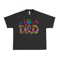 Pigment Black rainbow colors autism dad Urban Heavy Tee - AdoDesignShop
