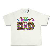 Pistachio rainbow colors autism dad Urban Heavy Tee - AdoDesignShop