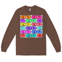 Chestnut plaster seamless pattern Long Sleeve Tee - BundleAndBundleShop