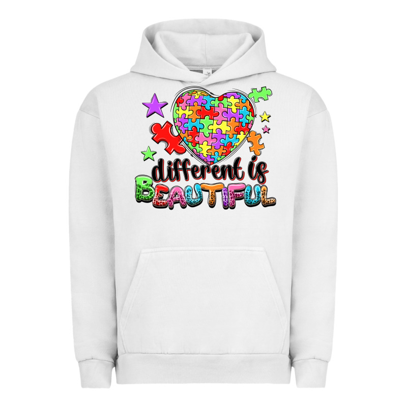 Different Is Beautiful Urban Hoodie by NancyCooperArtShop | Teevron