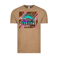 Vintage Coffee pink racing car Vintage Tee - AdoDesignShop