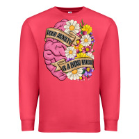 Cardinal your anxiety is a lying bitch Premium Sweatshirt - MaliasSmallBusiness