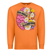 Carrot your anxiety is a lying bitch Premium Sweatshirt - MaliasSmallBusiness