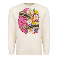 Sandshell your anxiety is a lying bitch Premium Sweatshirt - MaliasSmallBusiness