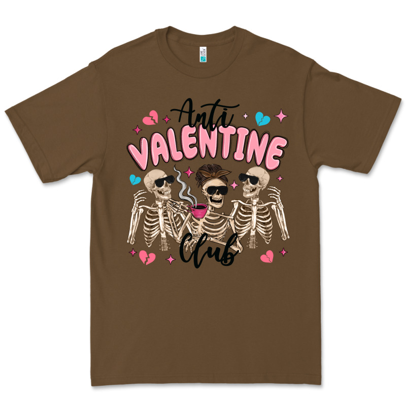 Anti Valentine Club Premium Tee by MaliasSmallBusiness | Teevron