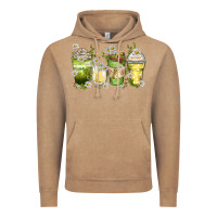 Vintage Coffee daisy coffee cups Vintage Hoodie - Zillion Design Studio