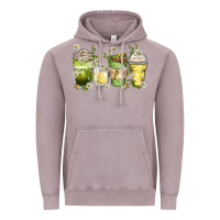 Vintage Zinc daisy coffee cups Vintage Hoodie - Zillion Design Studio