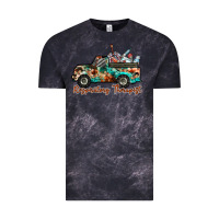Cloud Black respiratory therapist truck Vintage Tee - RacoonDesign