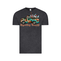 Vintage Black respiratory therapist truck Vintage Tee - RacoonDesign