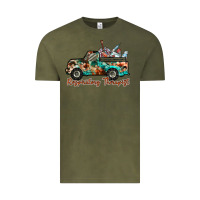 Vintage Olive respiratory therapist truck Vintage Tee - RacoonDesign