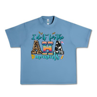 Pebble Blue i do it for the aha moments Urban Heavy Tee - AdoDesignShop