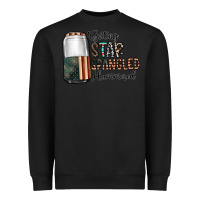 Black getting star spangled hammered Heavyweight Sweatshirt - CowhideDigitalArt