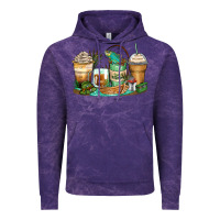 Cloud Purple fishing coffee cups Vintage Hoodie - Zillion Design Studio