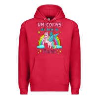 Cardinal unicorns are born in march Premium Hoodie - Jasminsmagicworld