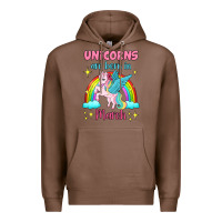 Chestnut unicorns are born in march Premium Hoodie - Jasminsmagicworld