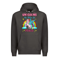 Smoke unicorns are born in march Premium Hoodie - Jasminsmagicworld
