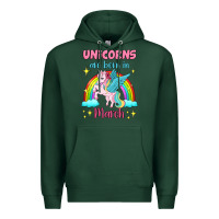 Unicorns Are Born In March Premium Hoodie | Teevron