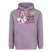 Lavender dead inside but it's christmas Heavyweight Hoodie - MaliasSmallBusiness