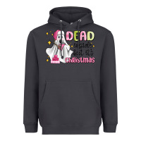 Smoke dead inside but it's christmas Heavyweight Hoodie - MaliasSmallBusiness