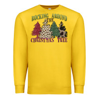 Lemon rocking around the christmas tree Premium Sweatshirt - MaliasSmallBusiness