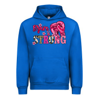 Cobalt brave and strong Urban Hoodie - NancyCooperArtShop