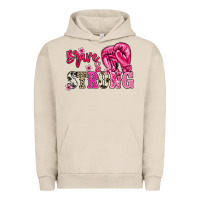 Pigment French Oak brave and strong Urban Hoodie - NancyCooperArtShop