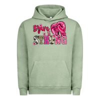 Pigment Oil Green brave and strong Urban Hoodie - NancyCooperArtShop