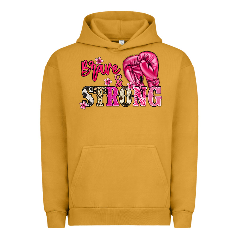 Brave And Strong Urban Hoodie by NancyCooperArtShop | Teevron