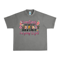 Tornado sometimes i just have to let god fix it Urban Heavy Tee - JahusDesignShop