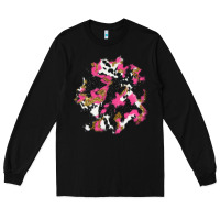 Black valentine's day cow patches Long Sleeve Tee - AdoDesignShop
