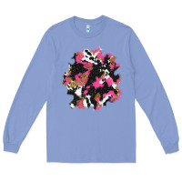 Colony Blue valentine's day cow patches Long Sleeve Tee - AdoDesignShop