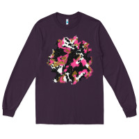 Plum valentine's day cow patches Long Sleeve Tee - AdoDesignShop