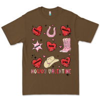 Cacao howdy valentine copy Premium Tee - MaliasSmallBusiness