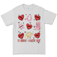 Dove Grey howdy valentine copy Premium Tee - MaliasSmallBusiness