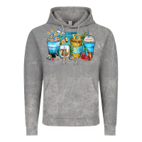 Cloud Rock hanukkah coffee cups Vintage Hoodie - Zillion Design Studio