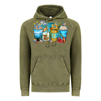 Vintage Olive hanukkah coffee cups Vintage Hoodie - Zillion Design Studio