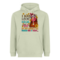 Matcha i may look calm but in my head i pecked you three Heavyweight Hoodie - NancyCooperArtShop