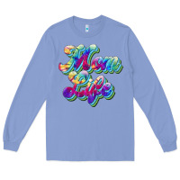 Colony Blue mom life Long Sleeve Tee - JahusDesignShop