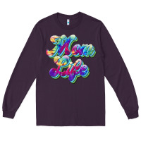 Plum mom life Long Sleeve Tee - JahusDesignShop