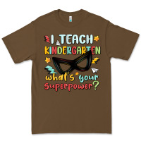 Cacao i teach kindergarten whats your superpower Premium Tee - MaliasSmallBusiness