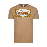 Vintage Coffee sunflowers and butterflies mama license plate Vintage Tee - HRA Design Shop