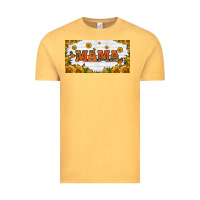 Vintage Mustard sunflowers and butterflies mama license plate Vintage Tee - HRA Design Shop