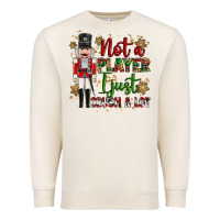 Sandshell not player i just crush a lot nutcracker Premium Sweatshirt - MaliasSmallBusiness