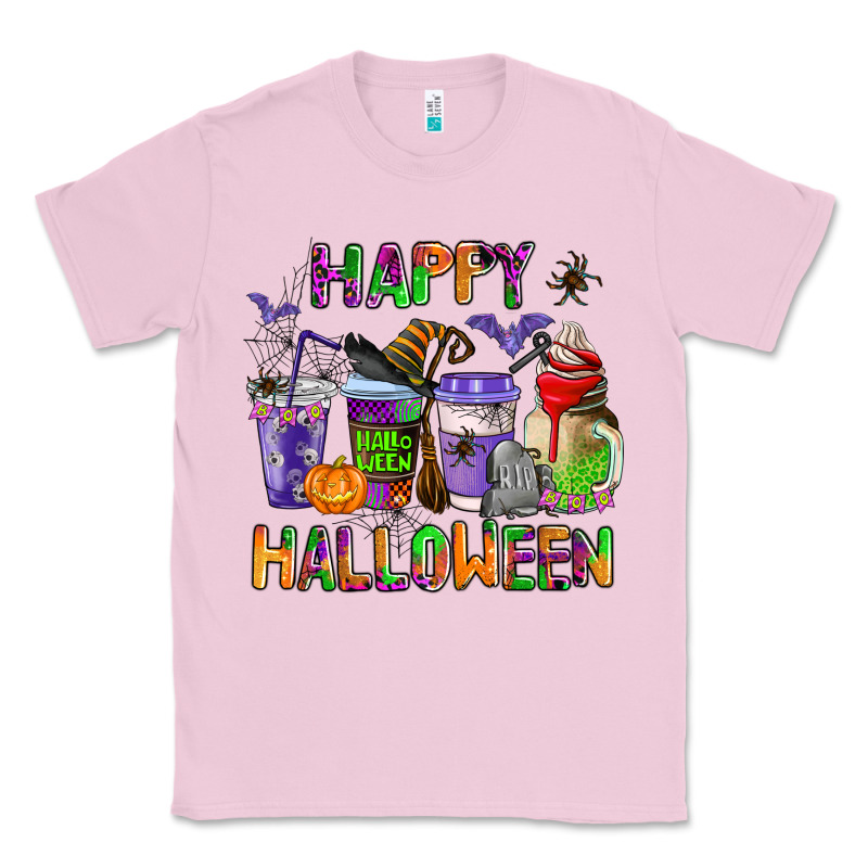 Happy Halloween Coffee Cups Classic Tee by AdoDesignShop | Teevron